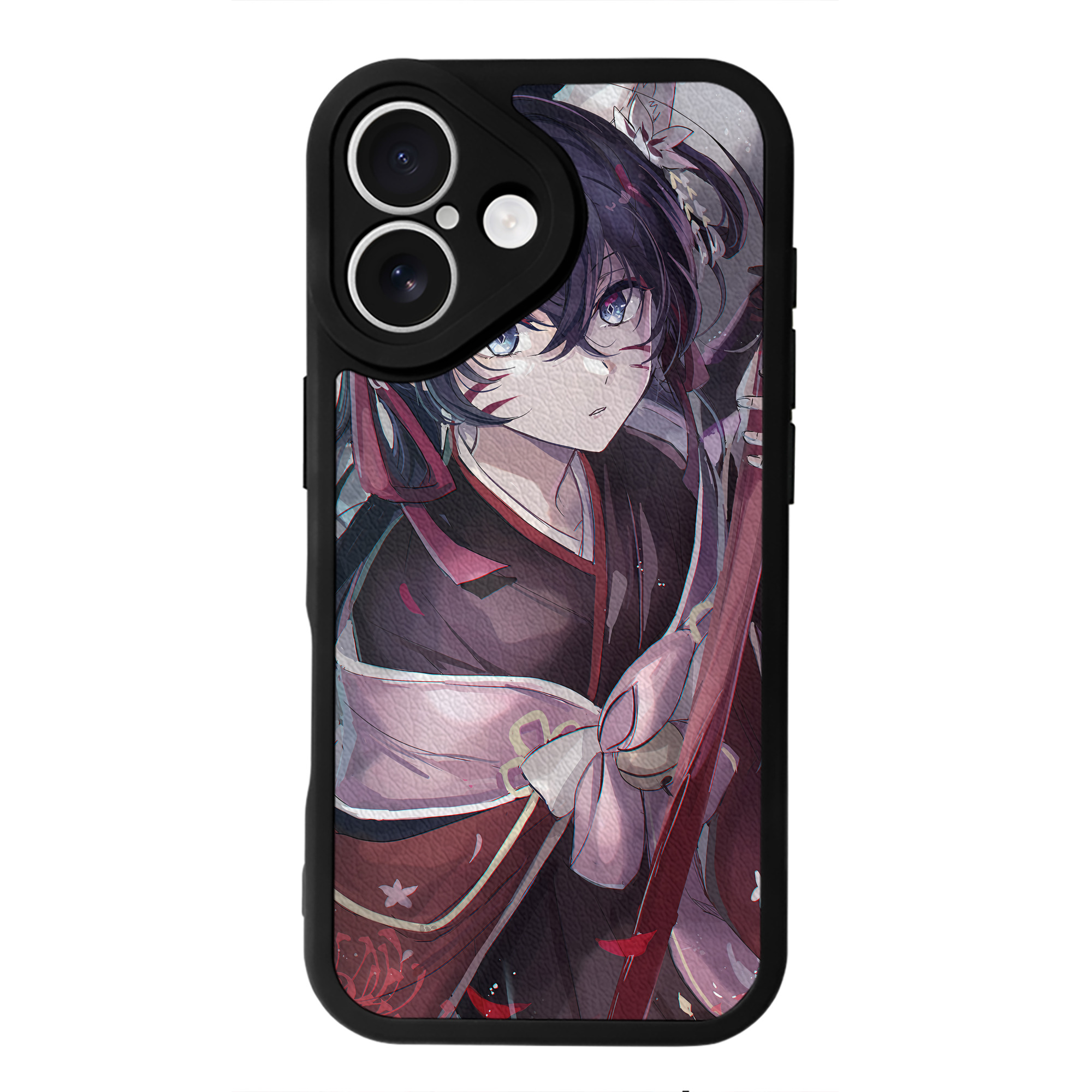 （画像用） 文豪ストレイドッグス Bungo Stray Dogs 【iPhone 16シリーズ対応】シリコンスマホケース（レザー調） 材質：シリコン